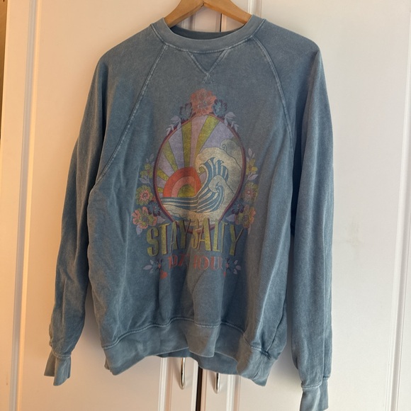 Billabong x The Salty Blonde sweatshirt - Picture 1 of 4